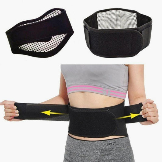 Self-Heating Magnetic Therapy Back Support