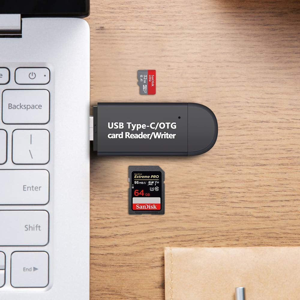 2 In 1 USB 3.0 OTG Android Card Reader