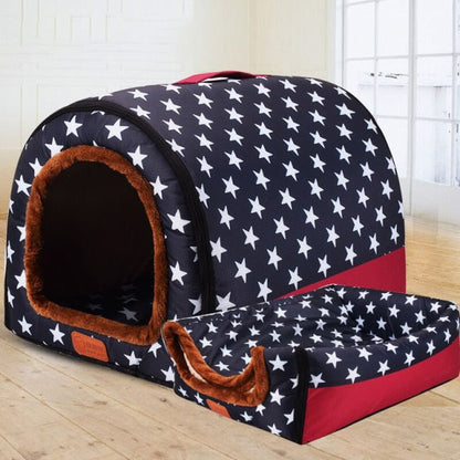 Soft Foldable Warm Pet Kennel House