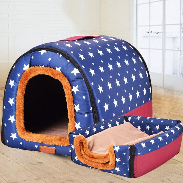 Soft Foldable Warm Pet Kennel House