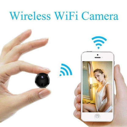 Mini WIFI Camera With Smartphone App and Night Vision Two-way Audio Home Security Camera