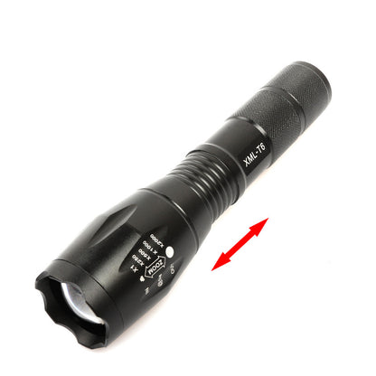 Military Grade 2000 Lumen LED Tactical Flashlight With 18650 Rechargeable Battery + Charger